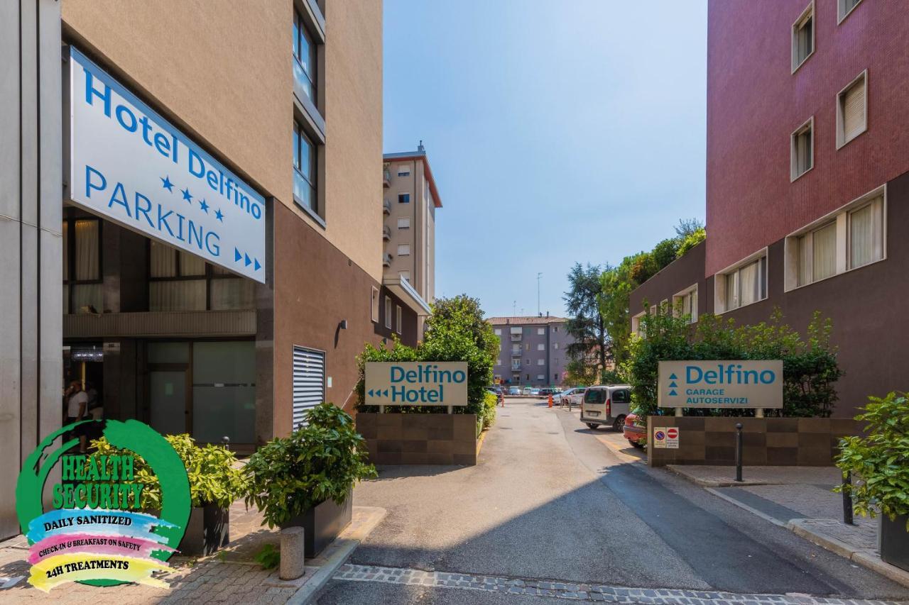 Hotel Delfino Venezia Mestre Bagian luar foto